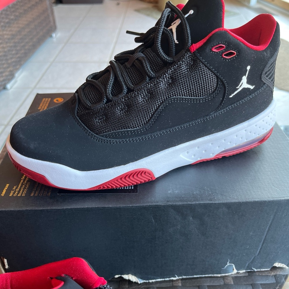 Brand new Kids Black and Red Jordans